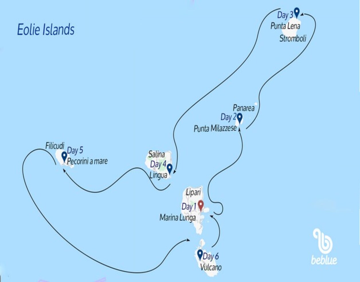 Aeolian Islands from Lipari - ID 463